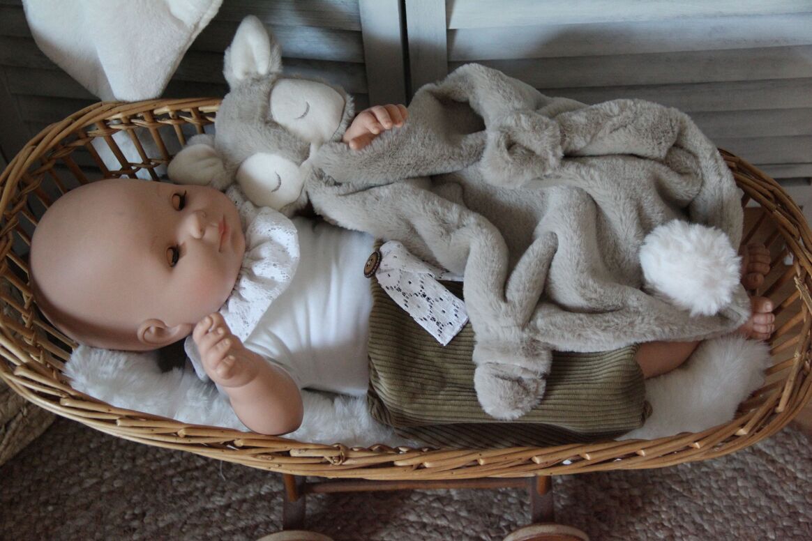 Doudou tendresse Renard polaire