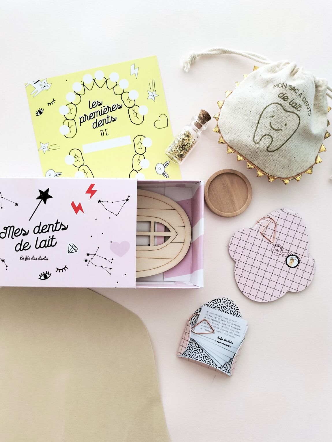 Kit dent de lait enfant : fée des dents