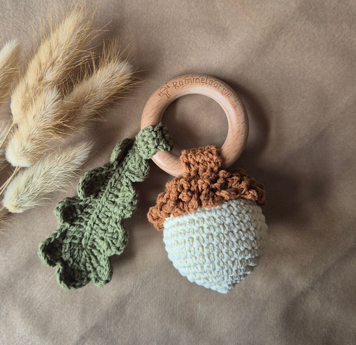 Hochet en crochet - Gland