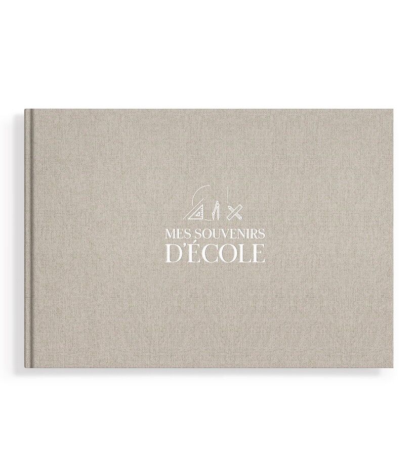 Livre Souvenirs d'école - Lin