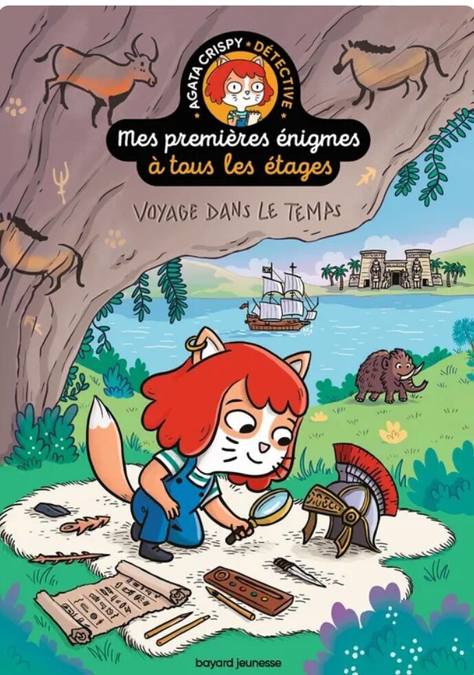 MES PREMIÈRES ÉNIGMES A TOUS LES ÉTAGES - VOYAGE DANS LE TEMPS (livre jeu)