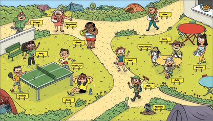 Qui est le coupable ? - Au camping