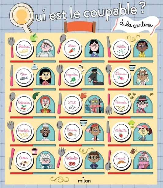 Qui est le coupable ? A la cantine