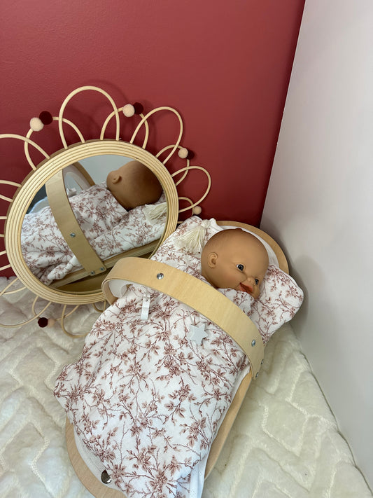 Couverture pompom - Rosalie