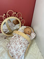 Couverture pompom - Rosalie