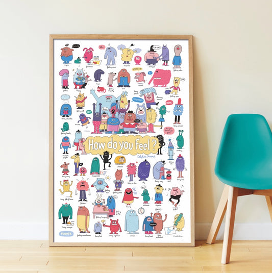 Poster pédagogique - Nos émotions