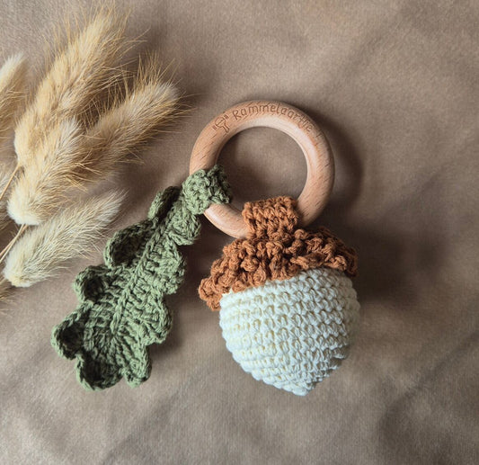 Hochet en crochet - Gland