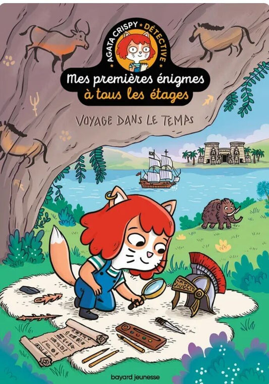 MES PREMIÈRES ÉNIGMES A TOUS LES ÉTAGES - VOYAGE DANS LE TEMPS (livre jeu)
